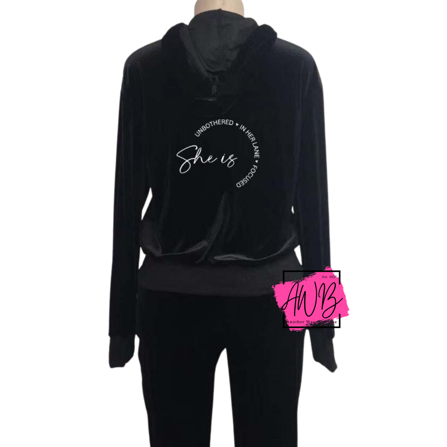 Velour Jogger Set