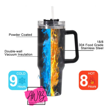 40oz Double Wall Vacuum Insulated Travel Tumbler