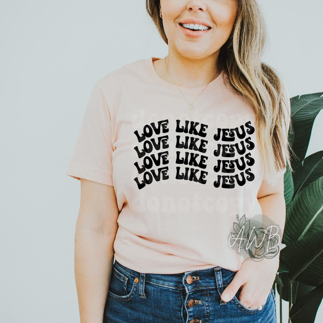 Love Like Jesus Retro - Another Way Boutique