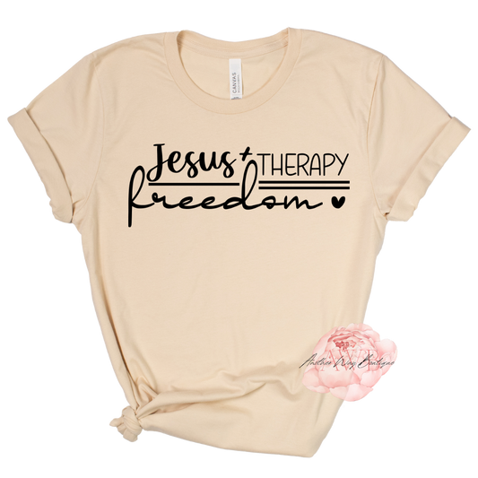 Jesus + Therapy = Freedom - Another Way Boutique