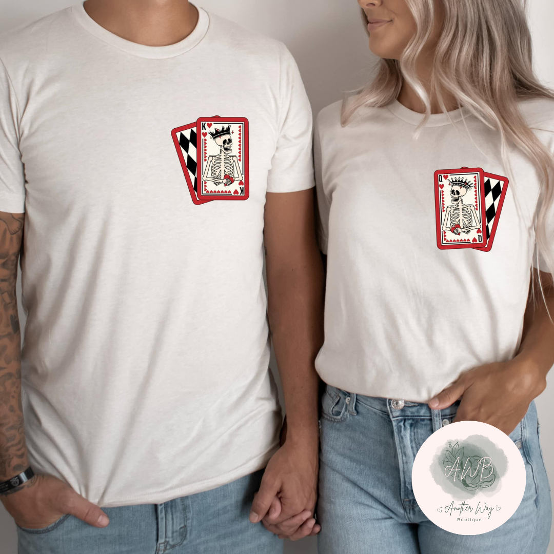 King and Queen of hearts ❤️ pocket prints - Another Way Boutique