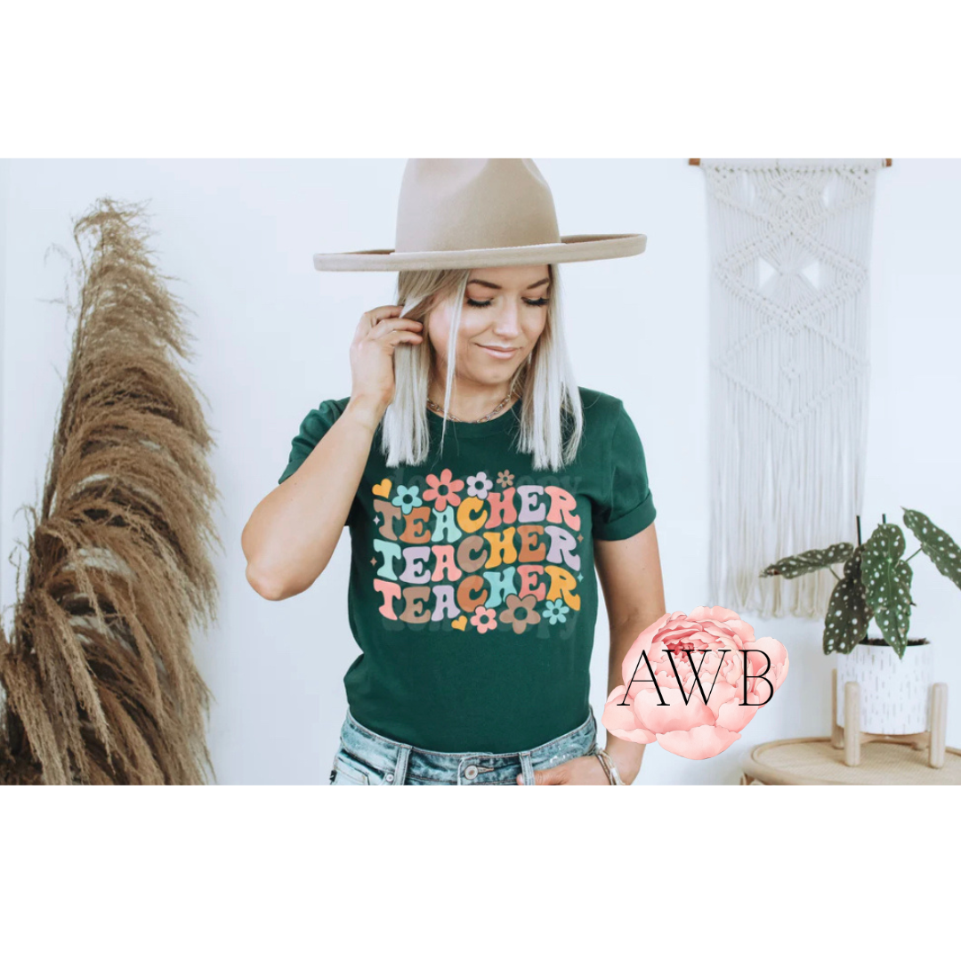 Retro Teacher Print - Another Way Boutique