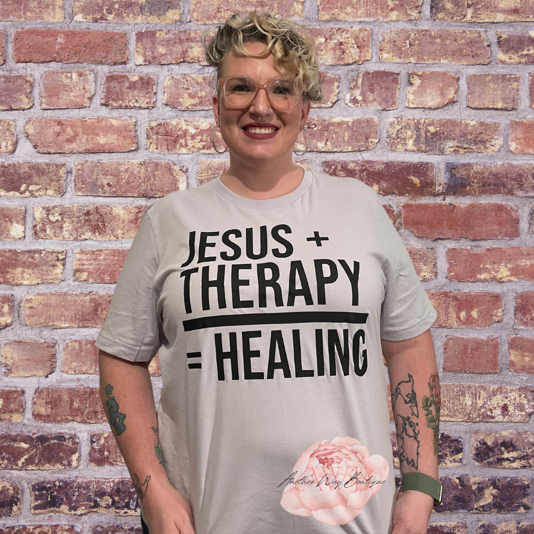 Jesus + Therapy = Healing - Another Way Boutique