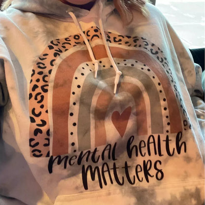 “Mental health matters” Tie Dye - Another Way Boutique