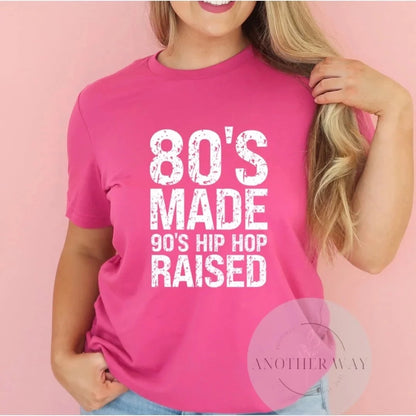 “80's made 90's hip hop raised” - Another Way Boutique
