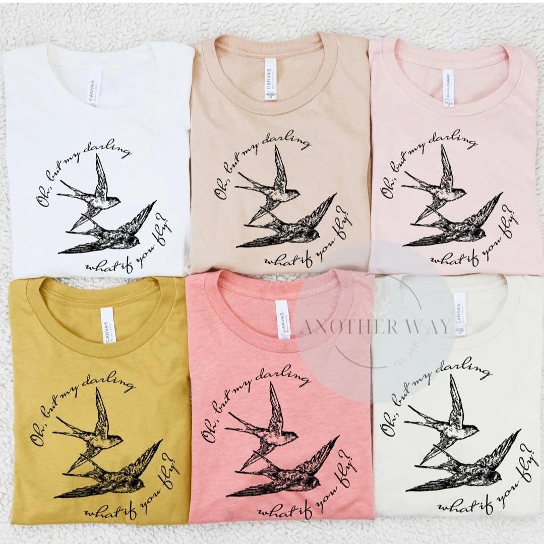“Oh, but my darling, what if you fly?” - Another Way Boutique